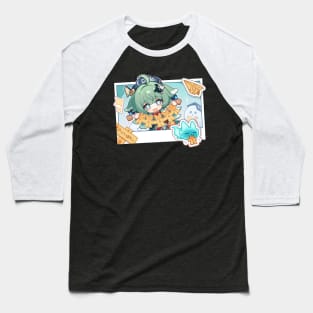 Honkai Star Rail Chibi Huohuo Talismans Baseball T-Shirt